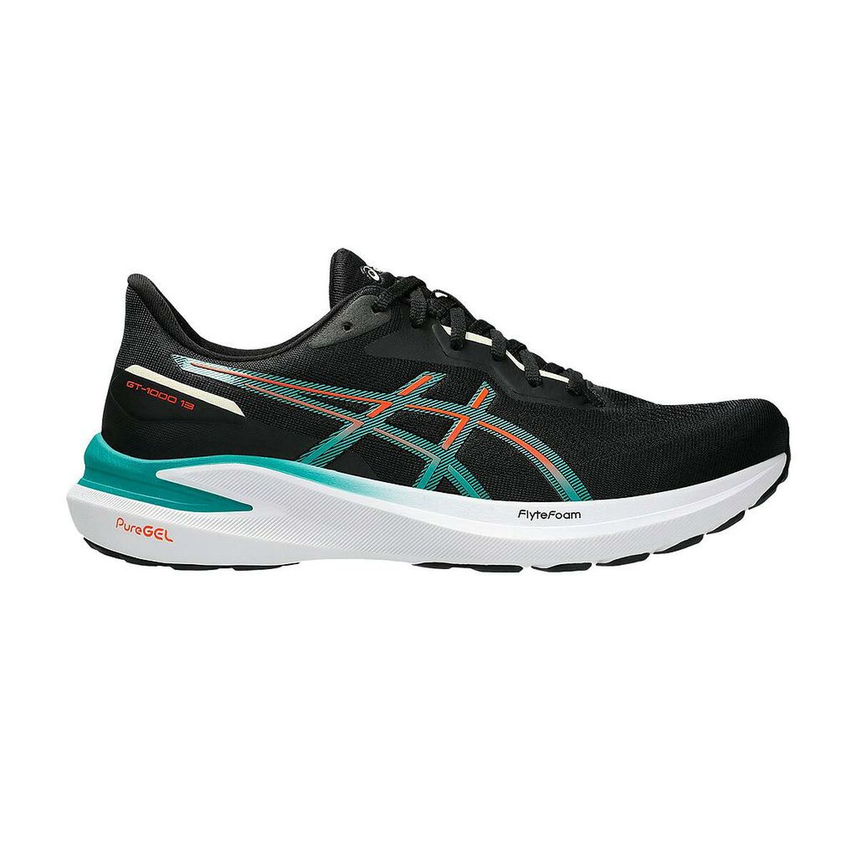 Zapatillas Deportivas Hombre Asics GT 1000 13 1011B858 005 Negro Hombre