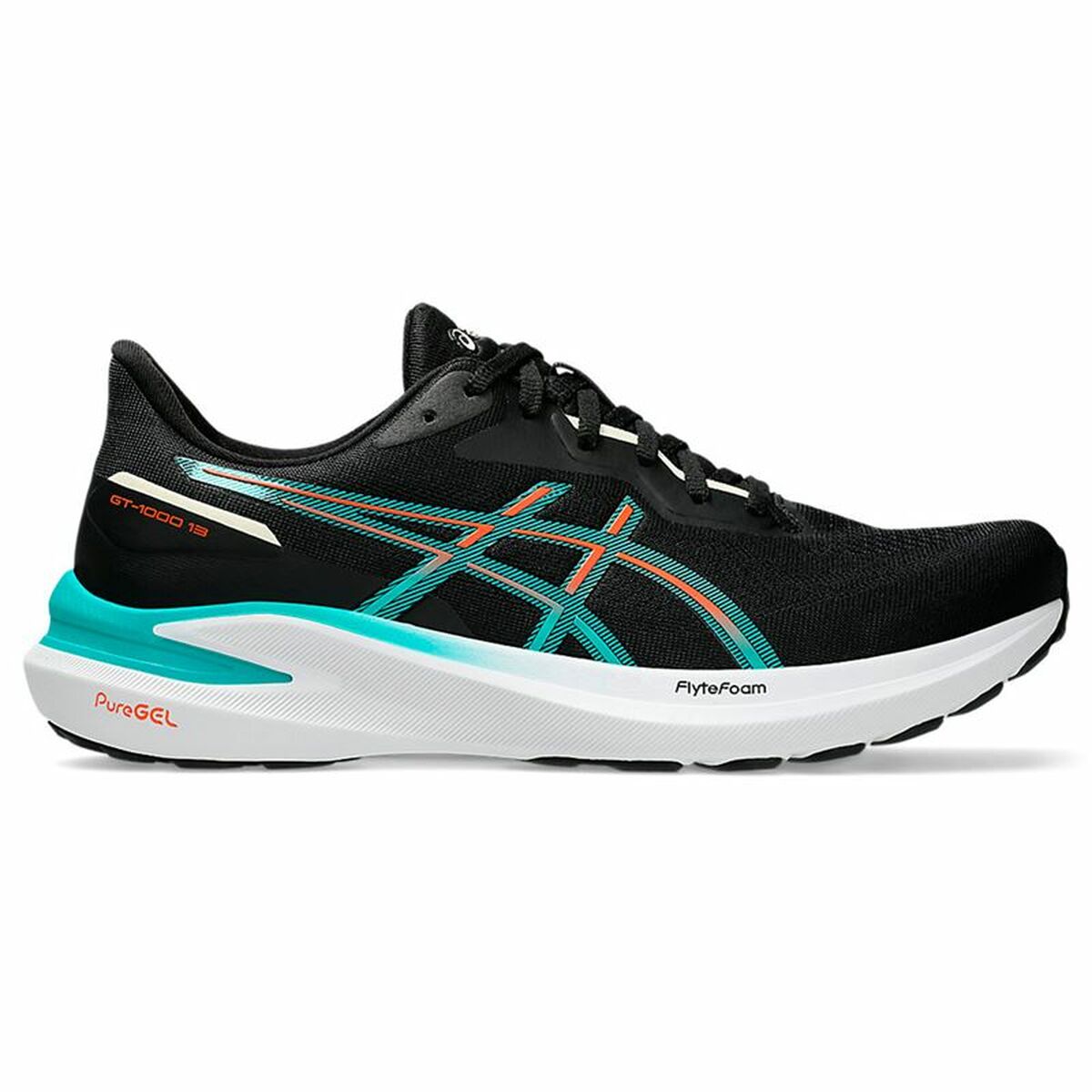 Zapatillas Deportivas Hombre Asics GT 1000 13 1011B858 005 Negro Hombre