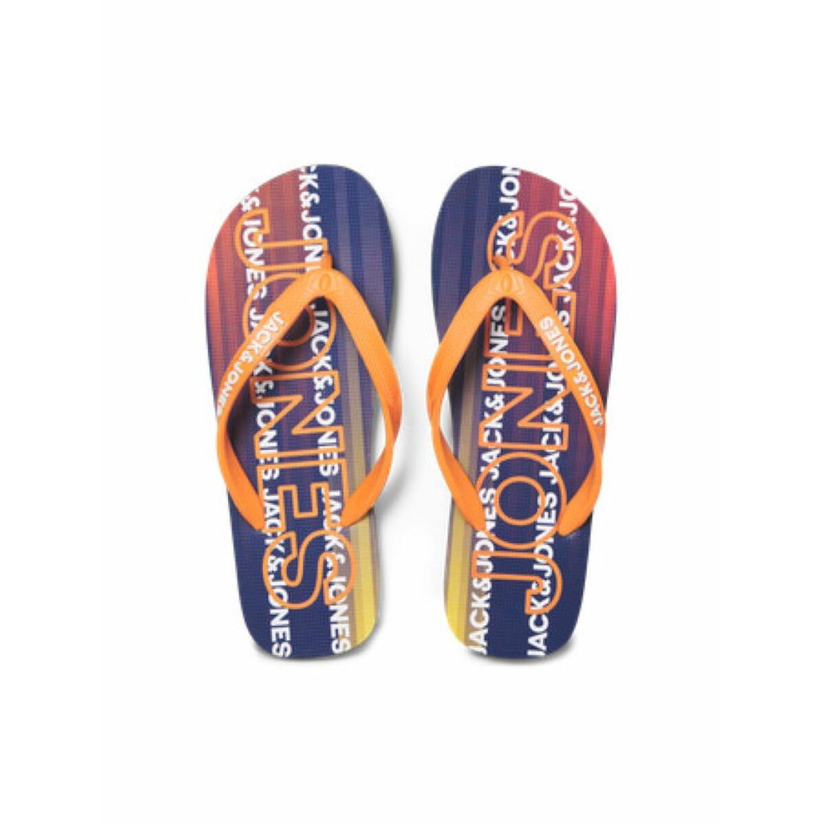 Chanclas para Hombre Jack & Jones JFWLOGO 2.0 FLIP FLOP Naranja