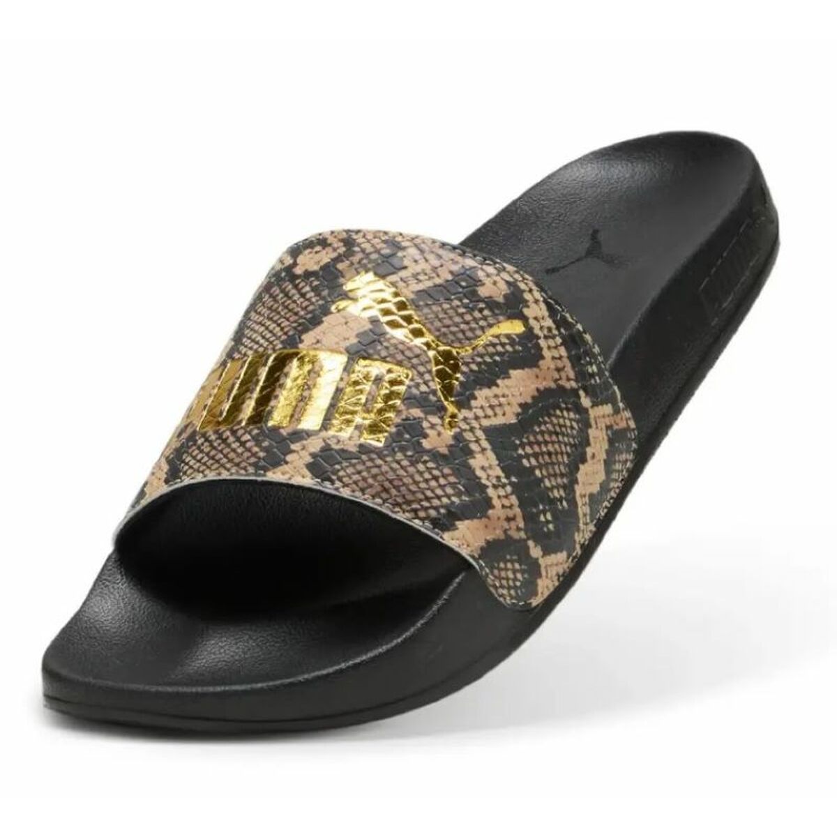 Chanclas para Mujer Puma Leadcat 2.0 Snake Chic SS25 400680 01 Negro