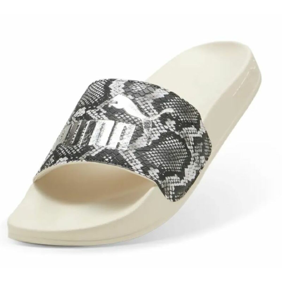 Chanclas para Mujer Puma Leadcat 2.0 Snake Chic SS25 400680 02 Beige