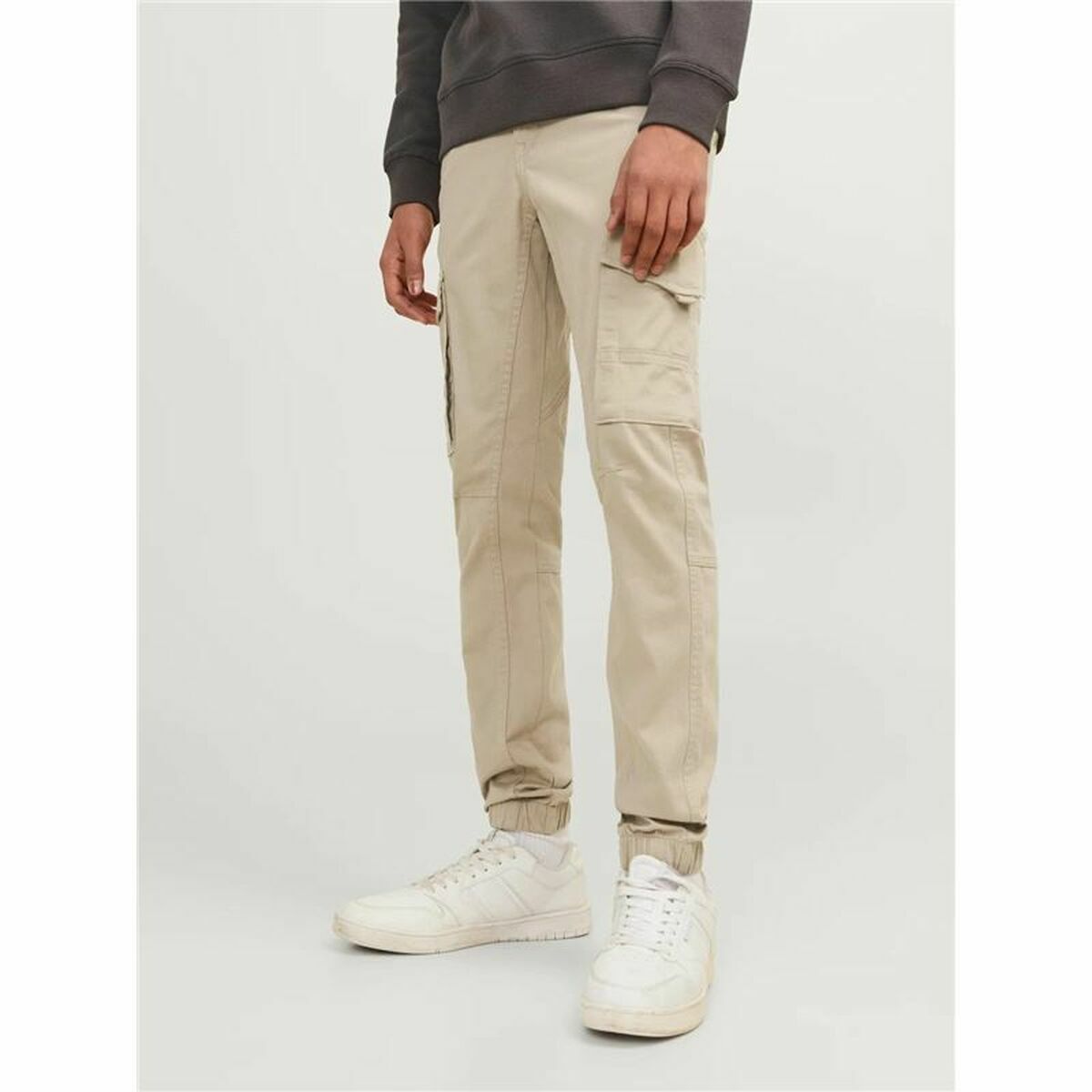 Pantalones Cortos Deportivos para Niños Jack & Jones Beige