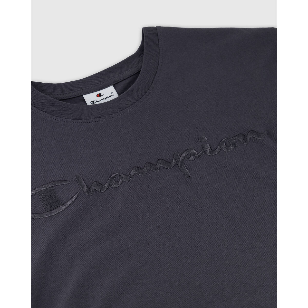 Camiseta de Manga Corta Hombre Champion CHAMPION SS TEE 220273 Azul marino