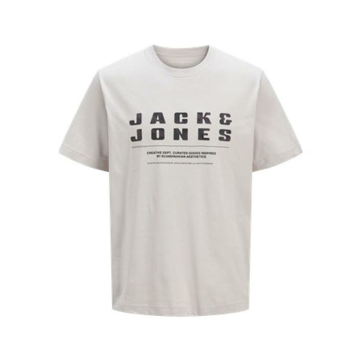 Camiseta de Manga Corta Hombre Jack & Jones JCORECHARGE FRONT BRANDING TEE CREW NECK 12274716 Lila
