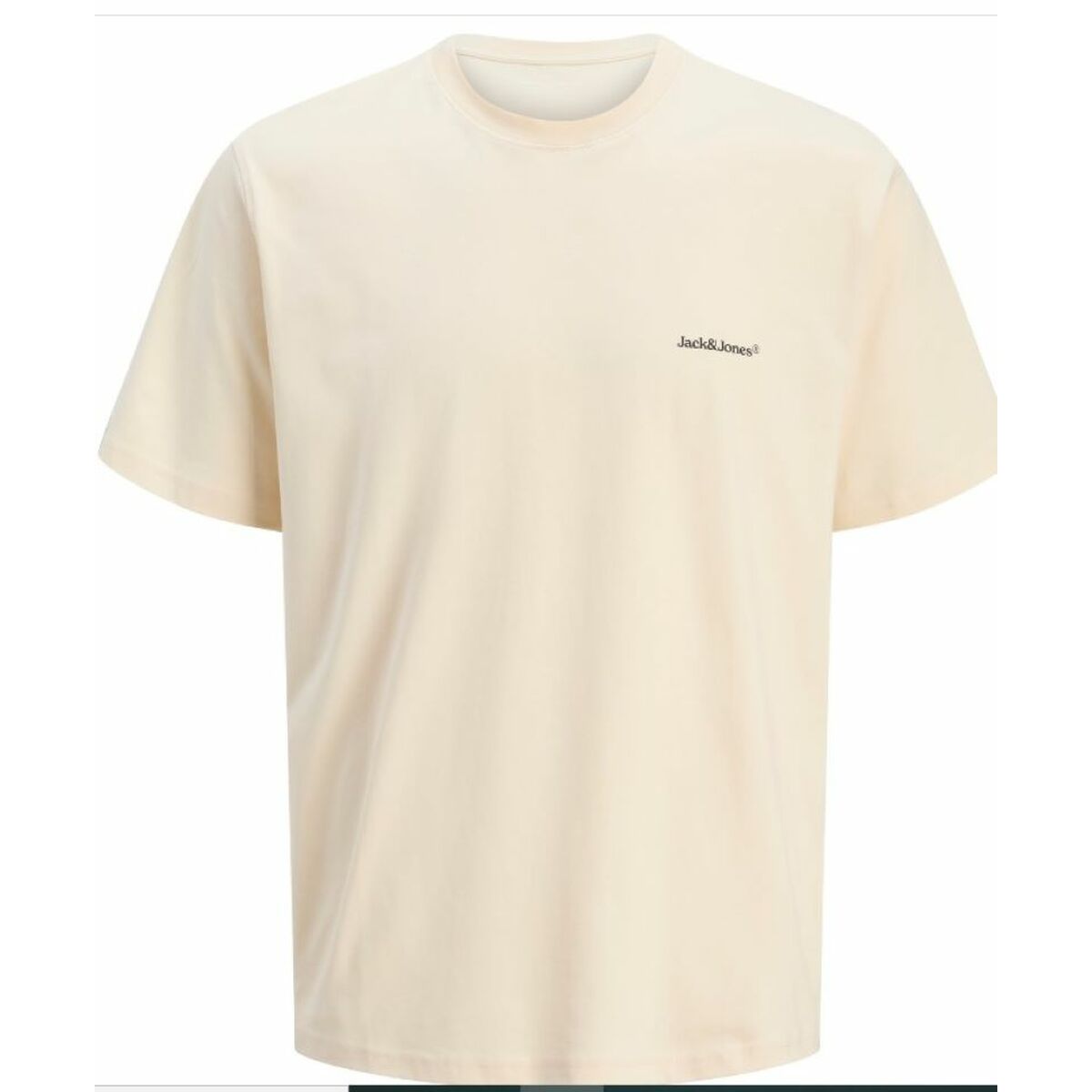 Camiseta de Manga Corta Hombre Jack & Jones JORSPLIT BACK TEE 12272996 Blanco