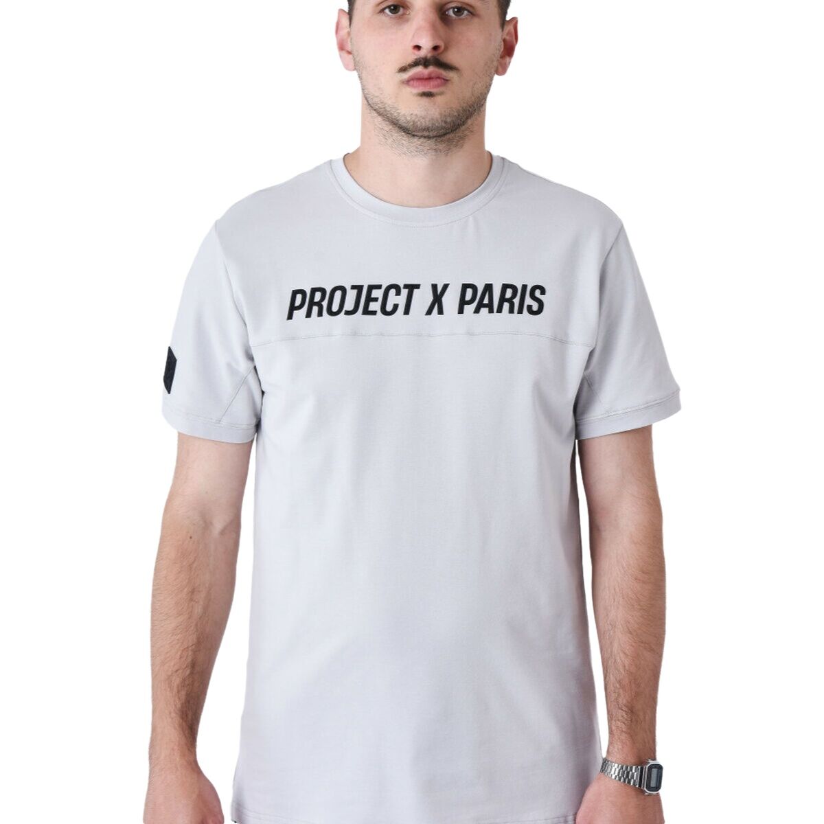 Camiseta de Manga Corta Hombre Project X Paris PROJECT T- SHIRT 2510175 LS Gris