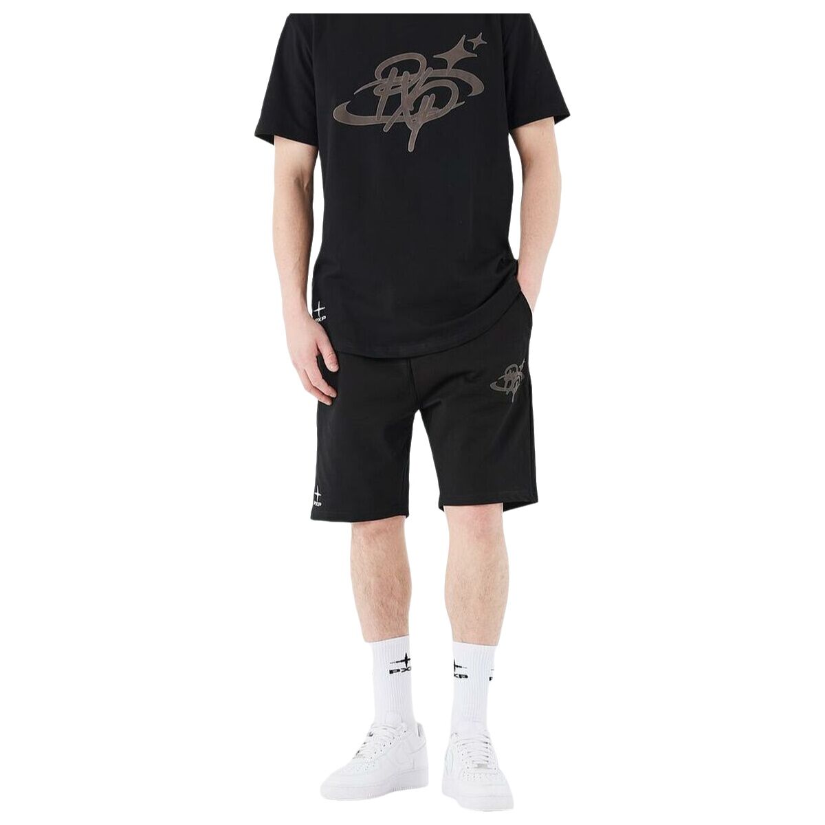 Camiseta de Manga Corta Hombre Project X Paris PROJECT T-SHIRT 2510171 BK Negro