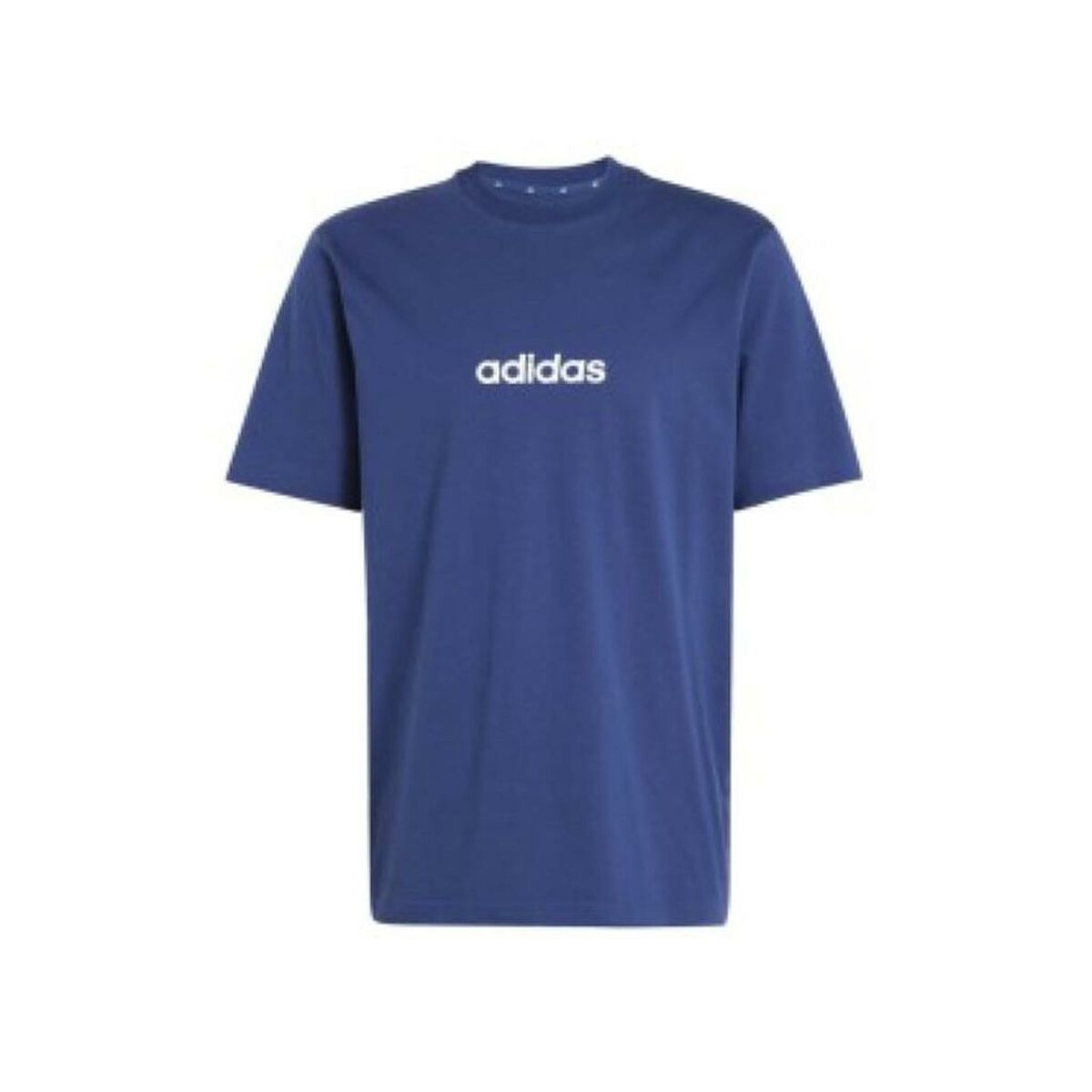 Camiseta de Manga Corta Hombre Adidas M LIN SJ T JE8999 Azul