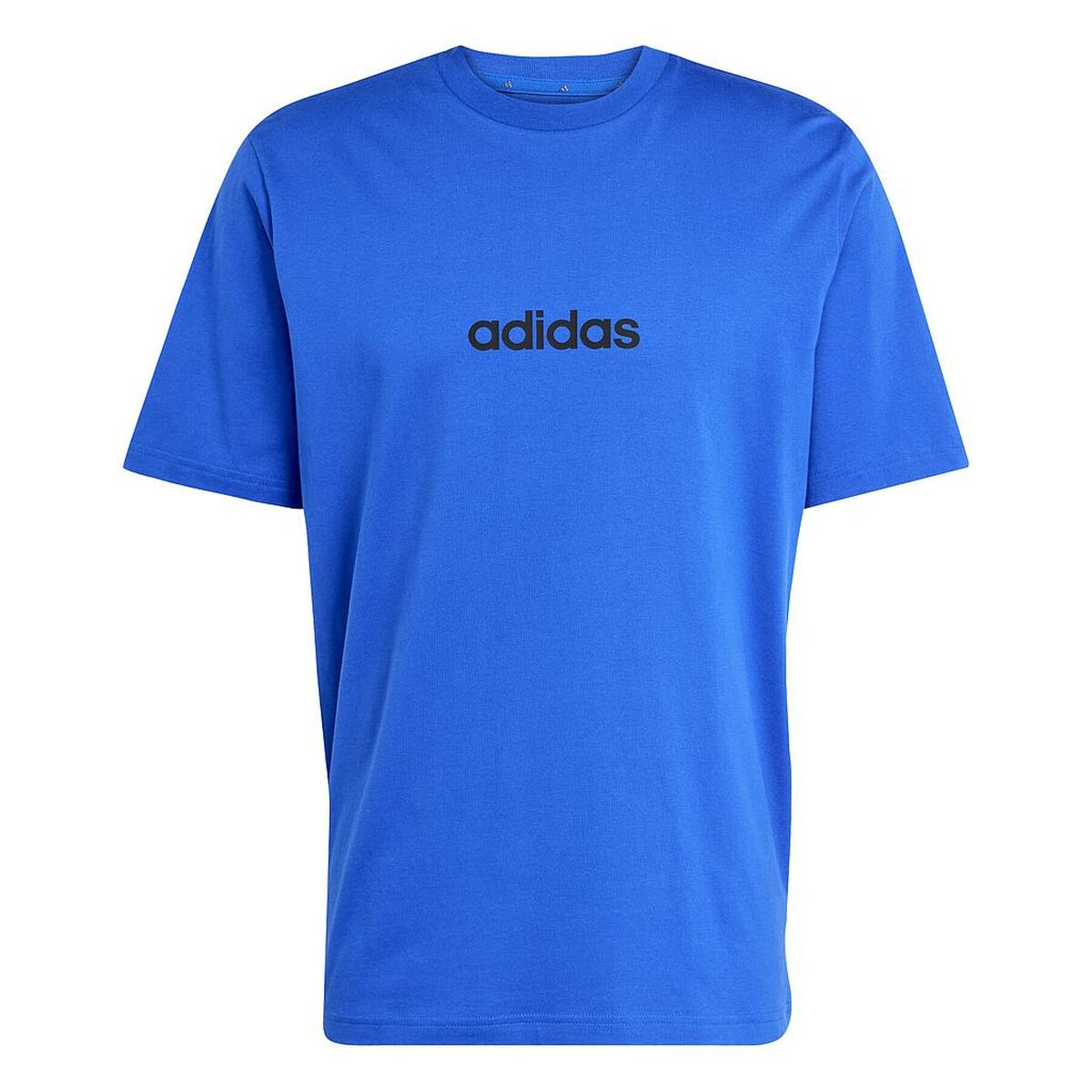 Camiseta de Manga Corta Hombre Adidas M LIN SJ T JE8995 Azul