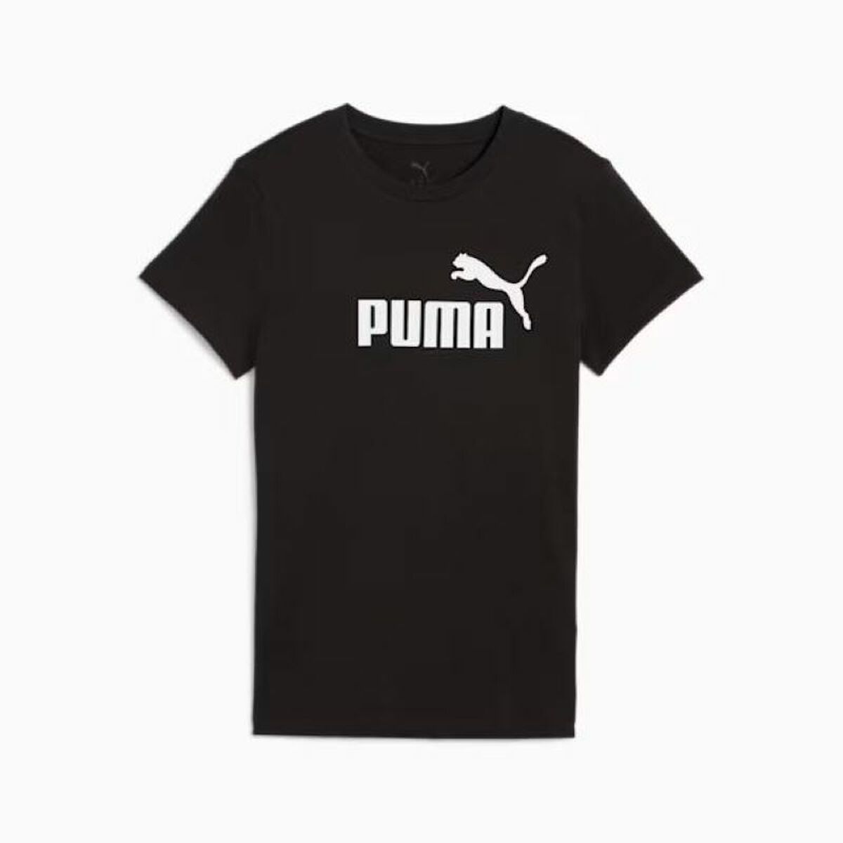 Camiseta de Manga Corta Mujer Puma ESS No. 1 Logo Tee C/O 682370 01 Negro