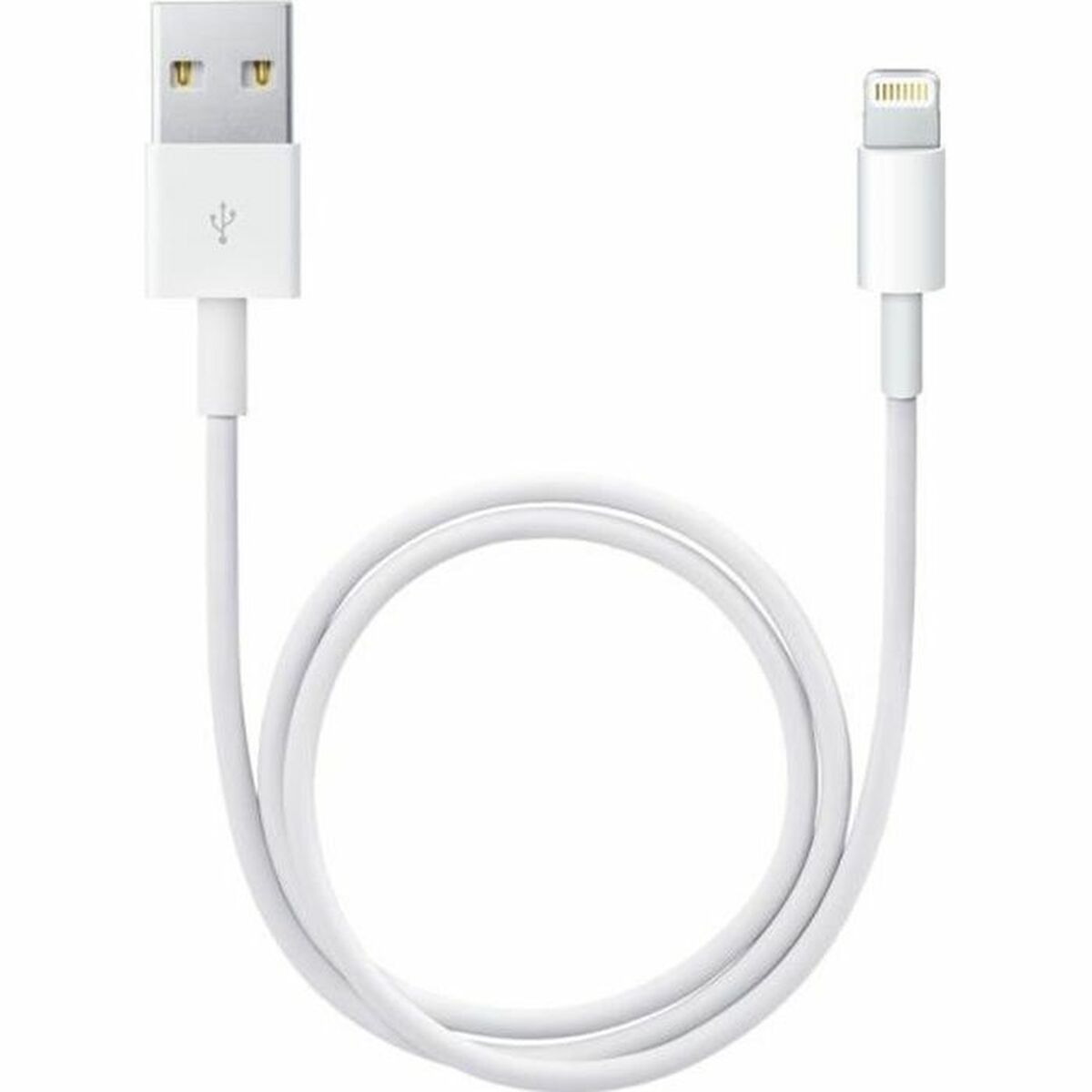 Cable Lightning Apple ME291ZM/A Blanco 50 cm (1 unidad)
