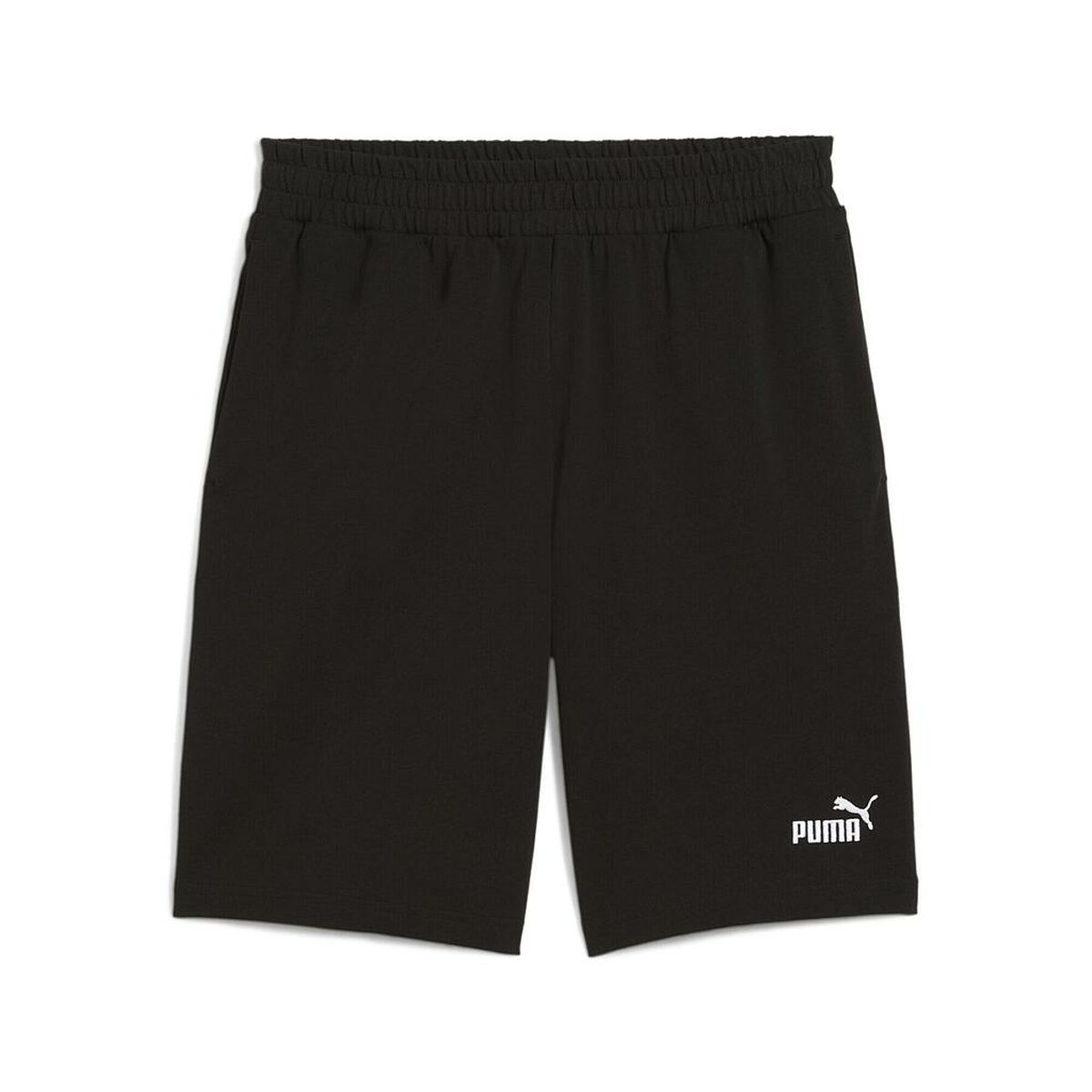 Pantalón Corto Deportivo Puma ESS No. 1 Logo Jersey Shorts 10'''' C/O Negro