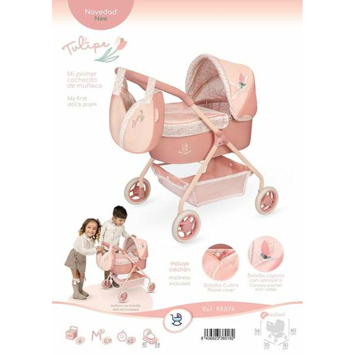 Carrito para Muñecas Decuevas