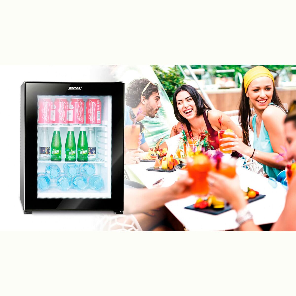 Enfriador de Botellas Mpm MPM-35-MBV-07 60 W