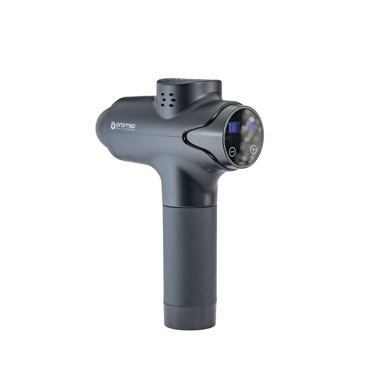 Pistola de Masaje para Relajación y Recuperación Muscular Oromed ORO-GUN PRO BLACK 20 W Negro