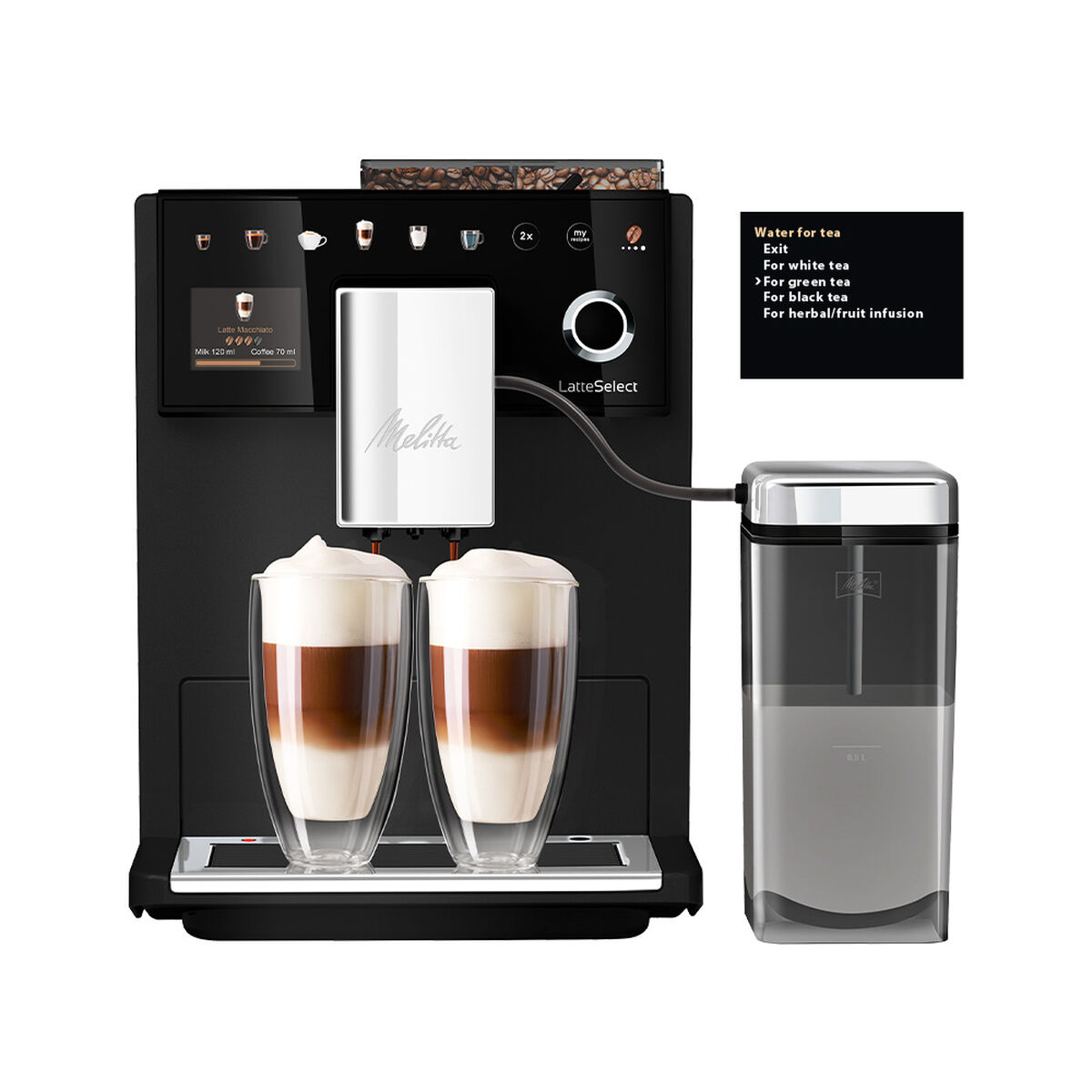 Cafetera Superautomática Melitta F630-212 Plateado 1400 W 1,8 L 135 g 15 bar