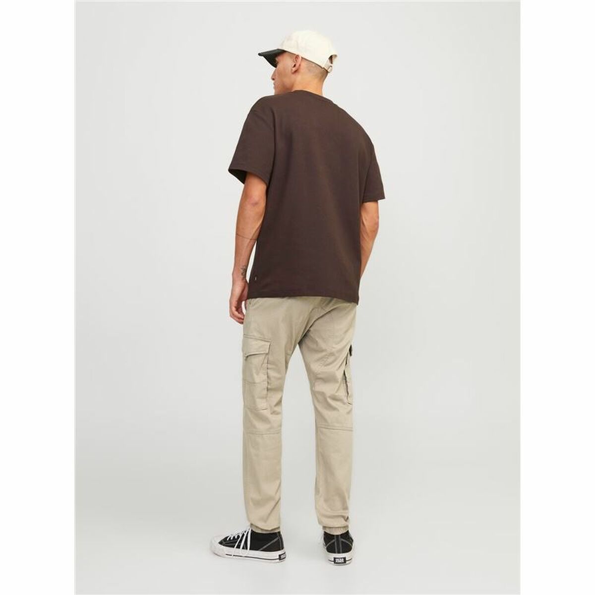 Pantalón Jack & Jones JPSTPAUL JJFLAKE CARGO CROCKERY NOOS 12193754 Beige