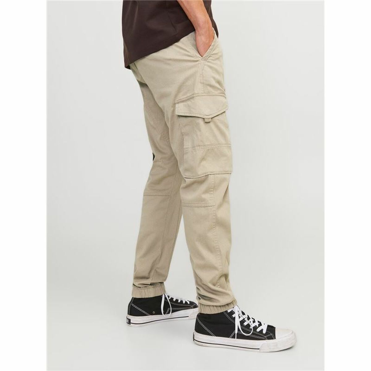 Pantalón Jack & Jones JPSTPAUL JJFLAKE CARGO CROCKERY NOOS 12193754 Beige