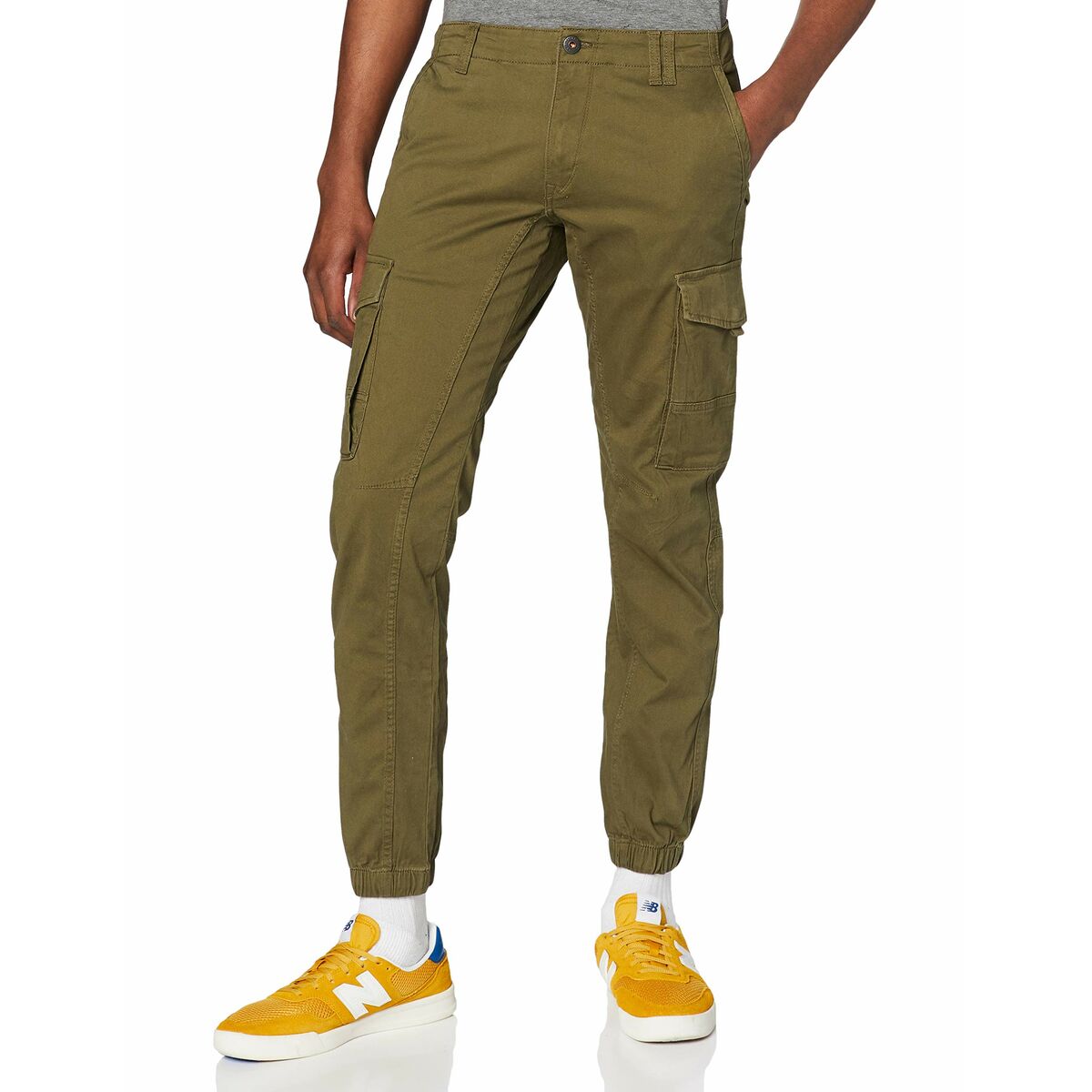 Pantalón Jack & Jones JPSTPAUL FLAKE CARGO 12141844 Verde