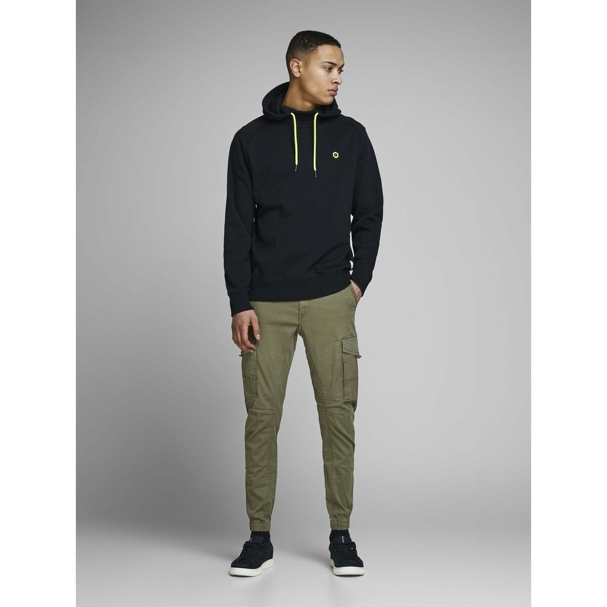 Pantalón Jack & Jones JPSTPAUL FLAKE CARGO 12141844 Verde