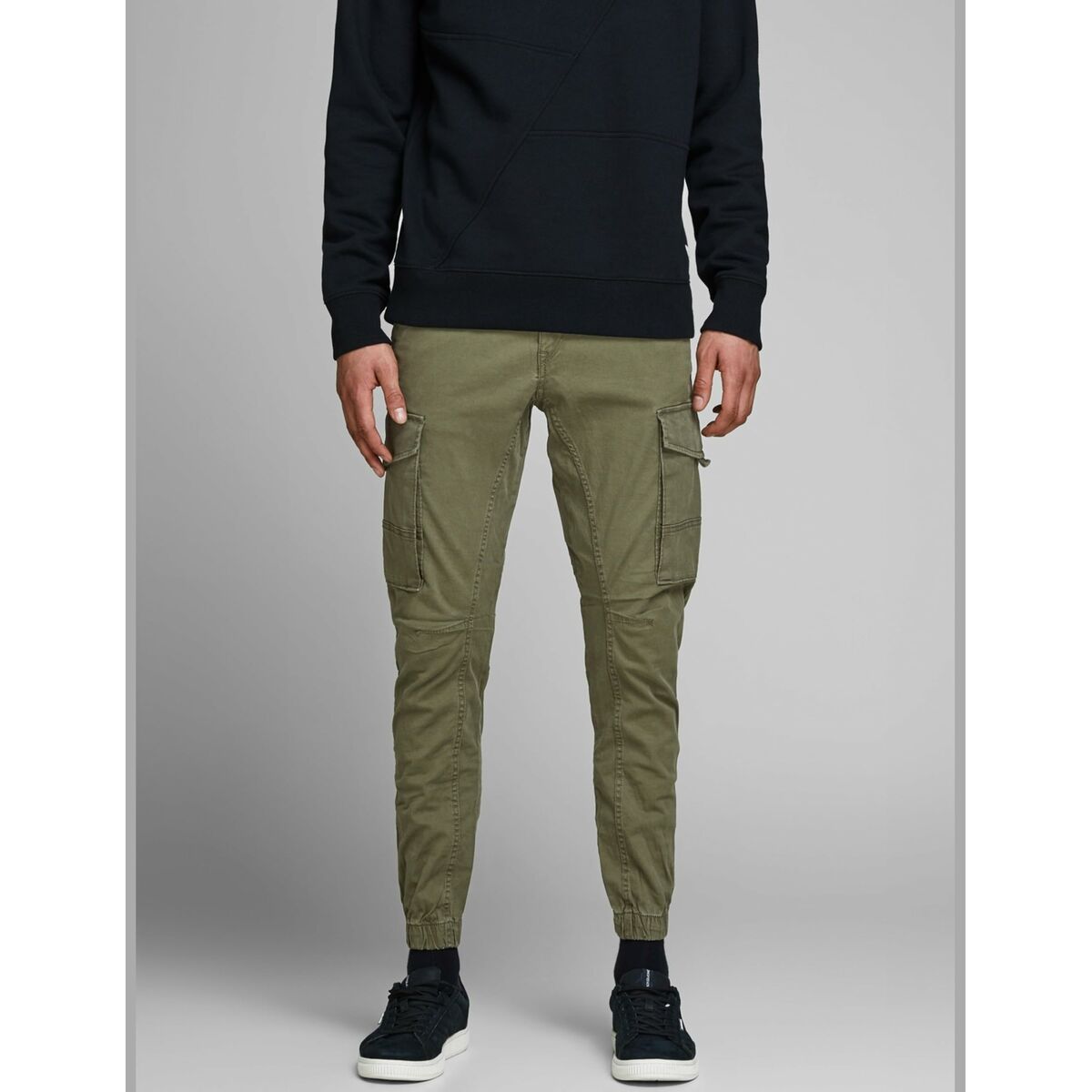 Pantalón Jack & Jones JPSTPAUL FLAKE CARGO 12141844 Verde