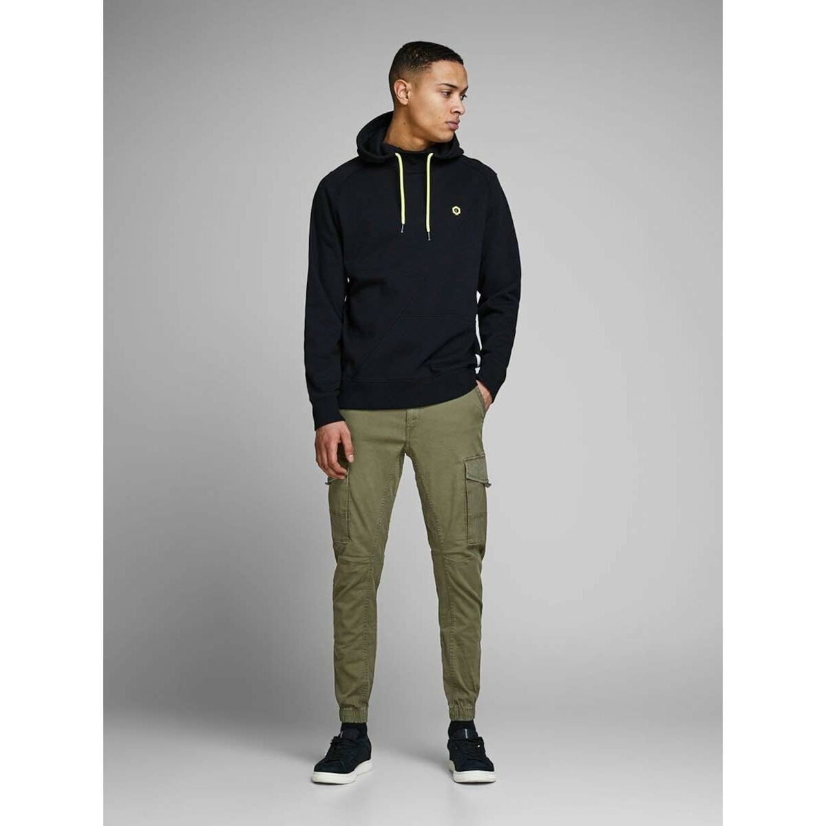 Pantalón Jack & Jones JPSTPAUL FLAKE CARGO 12141844 Verde