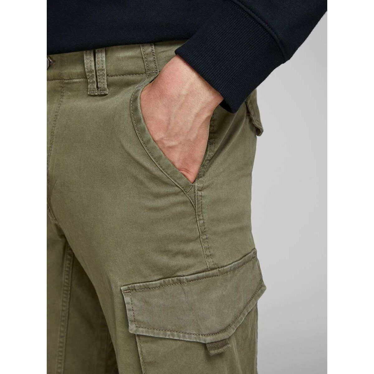 Pantalón Jack & Jones JPSTPAUL FLAKE CARGO 12141844 Verde