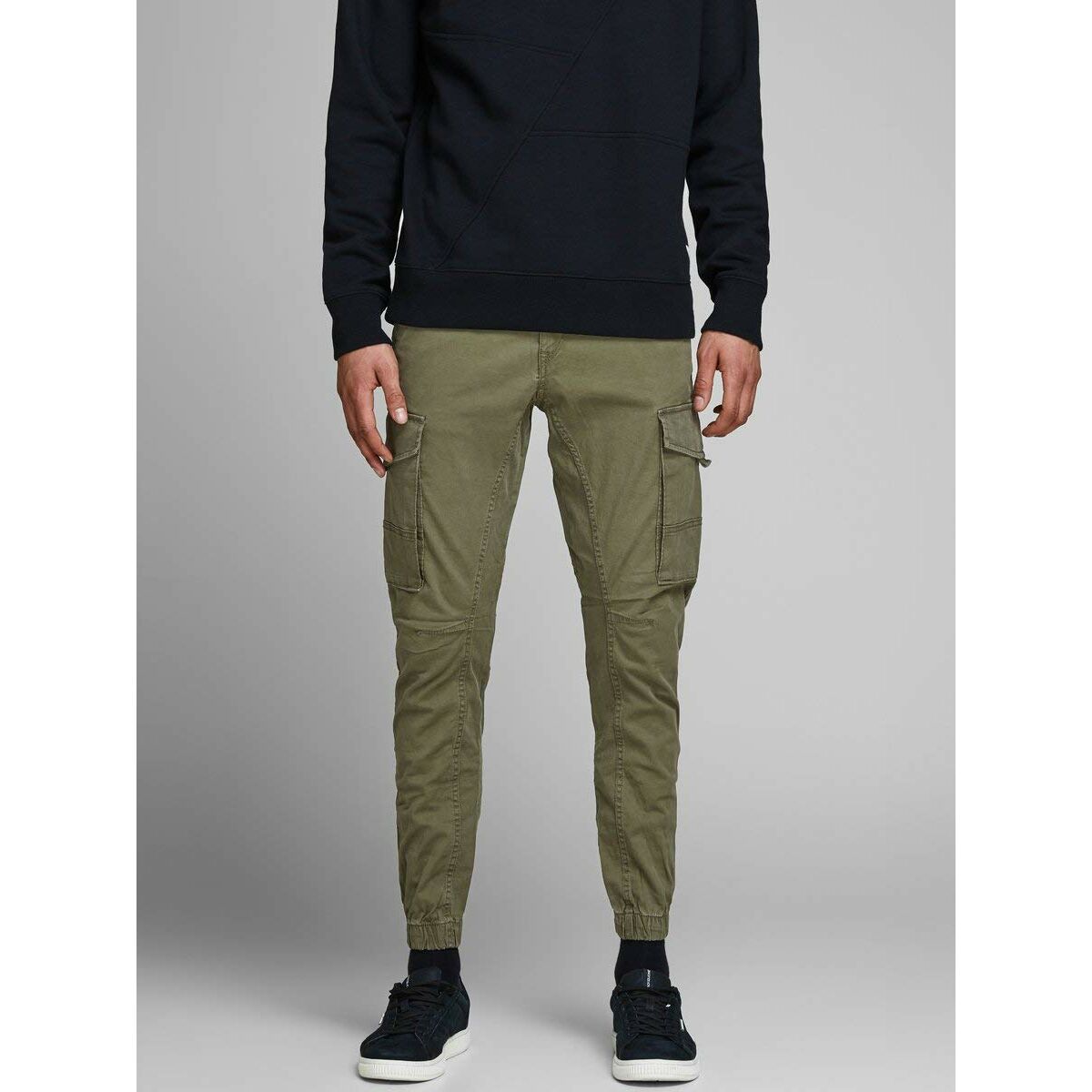 Pantalón Jack & Jones JPSTPAUL FLAKE CARGO 12141844 Verde