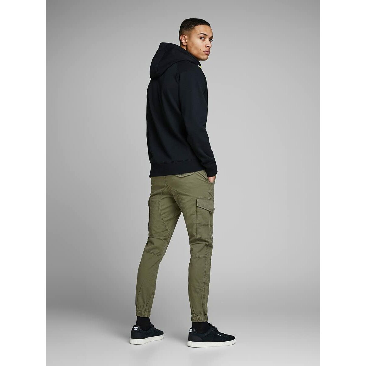 Pantalón Jack & Jones JPSTPAUL FLAKE CARGO 12141844 Verde