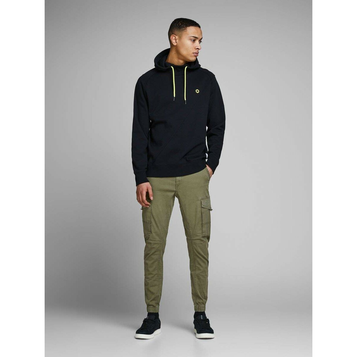 Pantalón Jack & Jones JPSTPAUL FLAKE CARGO 12141844 Verde