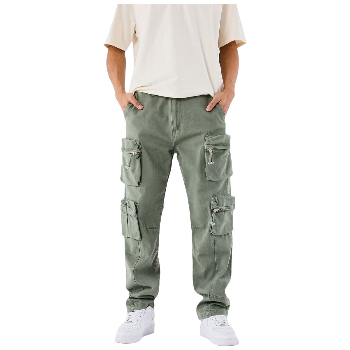 Pantalón Project X Paris PROJECT JOG PANT T249042 OG Verde