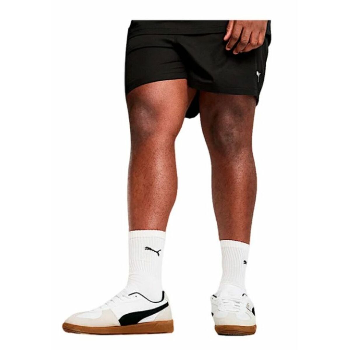 Pantalón Corto Deportivo Puma ESS Woven Shorts 5" - Puma Black SS25 682602 01 Negro