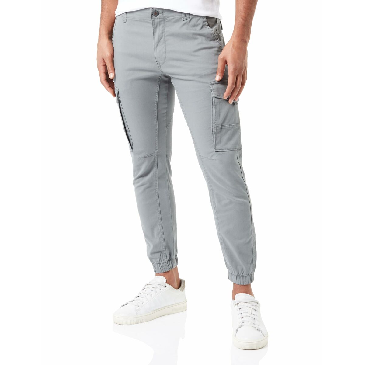 Pantalón Jack & Jones JPSTPAUL JJFLAKE CARGO 12139912 Gris