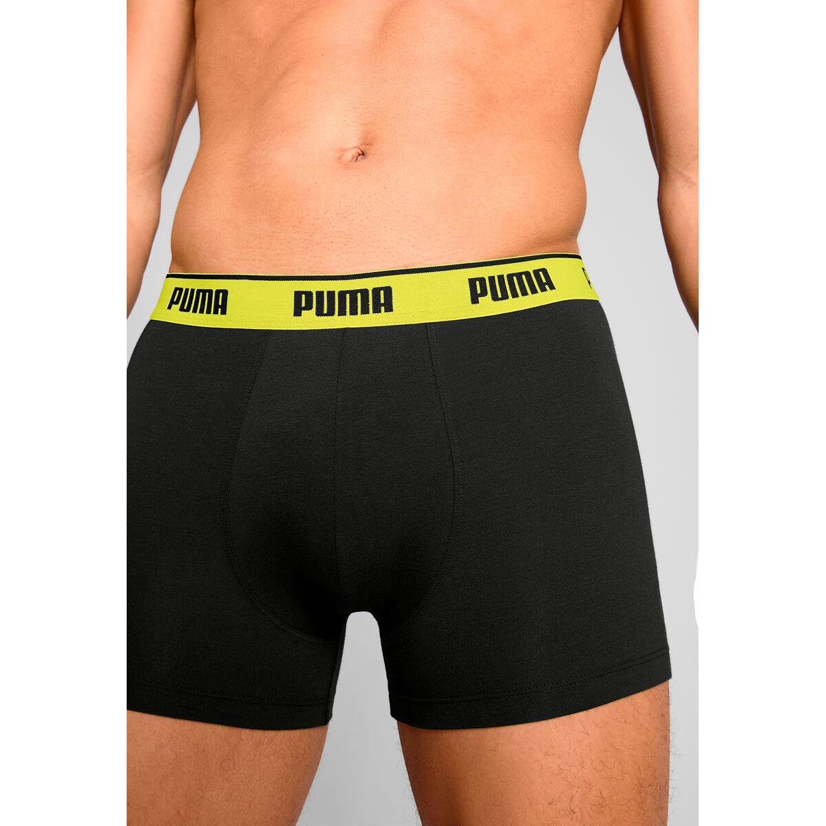 Bóxer de Hombre Puma 701234187 006 Negro 3 Unidades