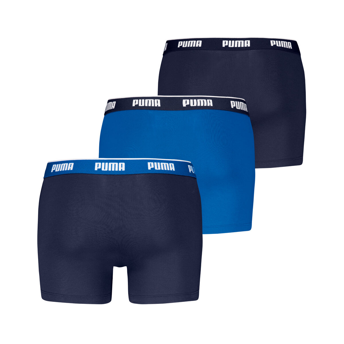 Bóxer de Hombre Puma 701234187 004 Azul 3 Unidades