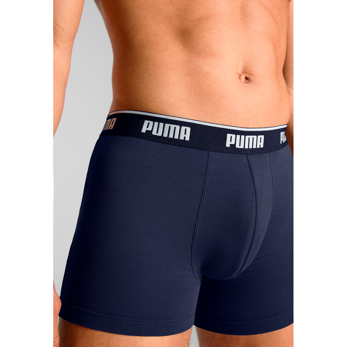 Bóxer de Hombre Puma 701234187 005 Gris 3 Unidades