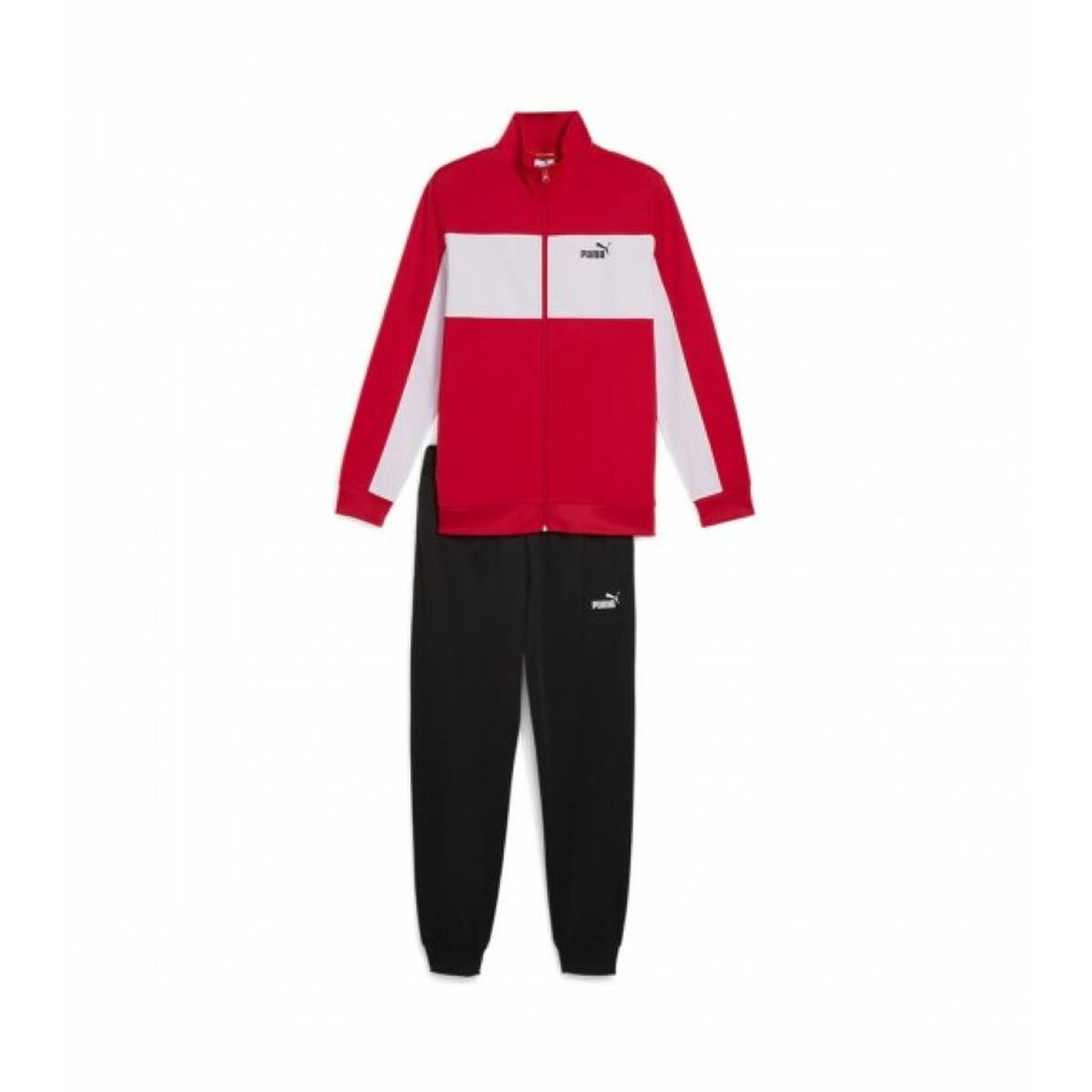 Chándal para Adultos Puma Poly Colorblock Suit C/O 687304 11 Rojo Hombre