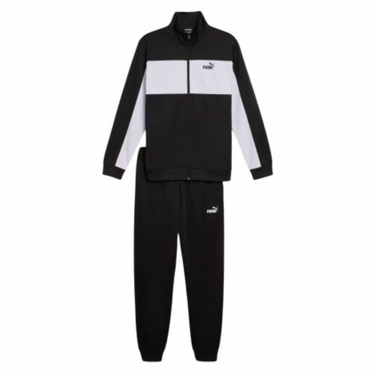 Chándal para Adultos Puma POLY COLORBLOCK SUIT 687304 01 Negro Hombre