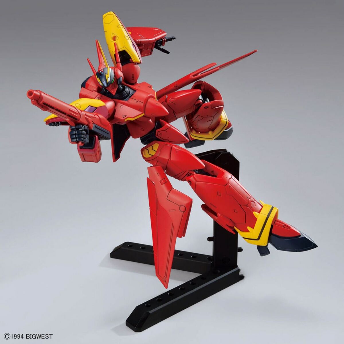 Figura Coleccionable Bandai VF-19 CUSTOM FIRE VALKYRIE Plástico Animación y anime