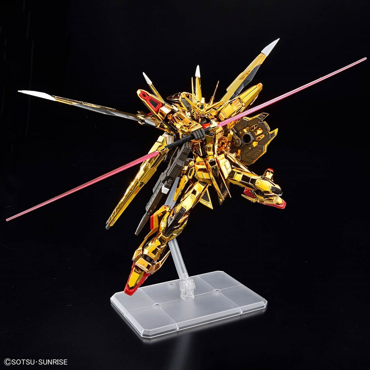Figura Coleccionable Bandai RG 1/144 AKATSUKI GUNDAM OOWASHI unit Plástico Animación y anime