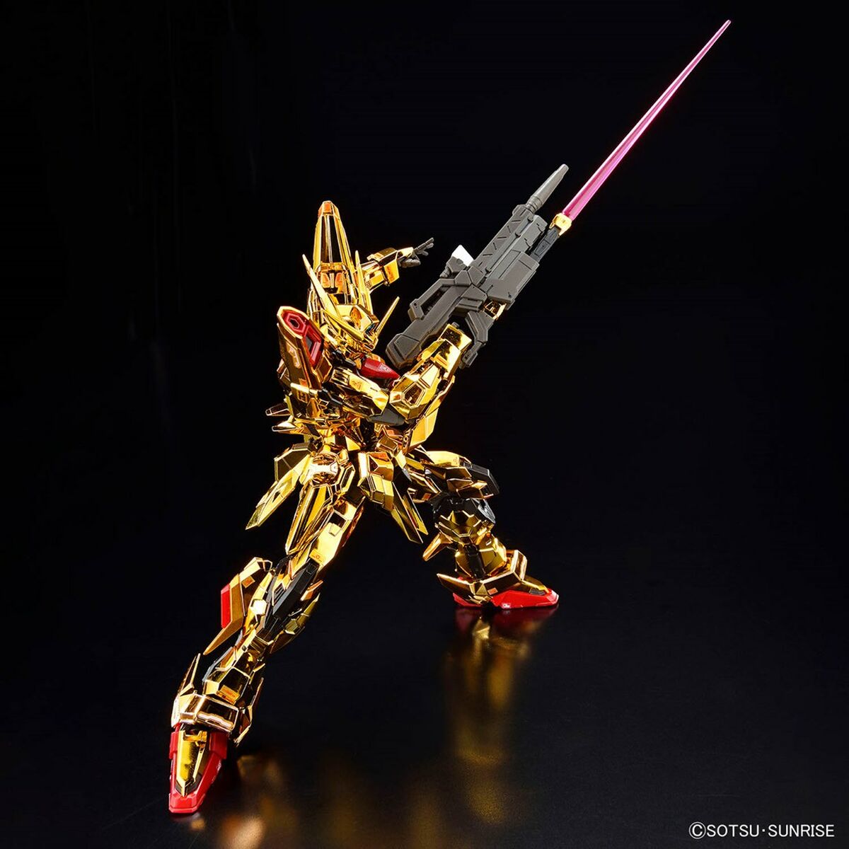 Figura Coleccionable Bandai RG 1/144 AKATSUKI GUNDAM OOWASHI unit Plástico Animación y anime