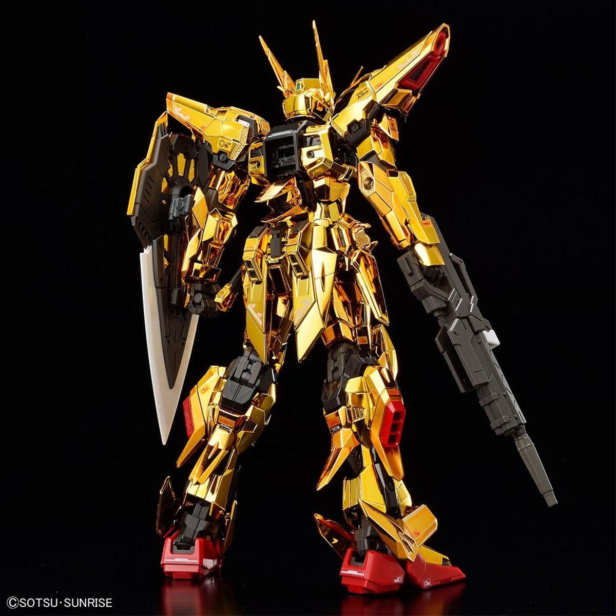 Figura Coleccionable Bandai RG 1/144 AKATSUKI GUNDAM OOWASHI unit Plástico Animación y anime