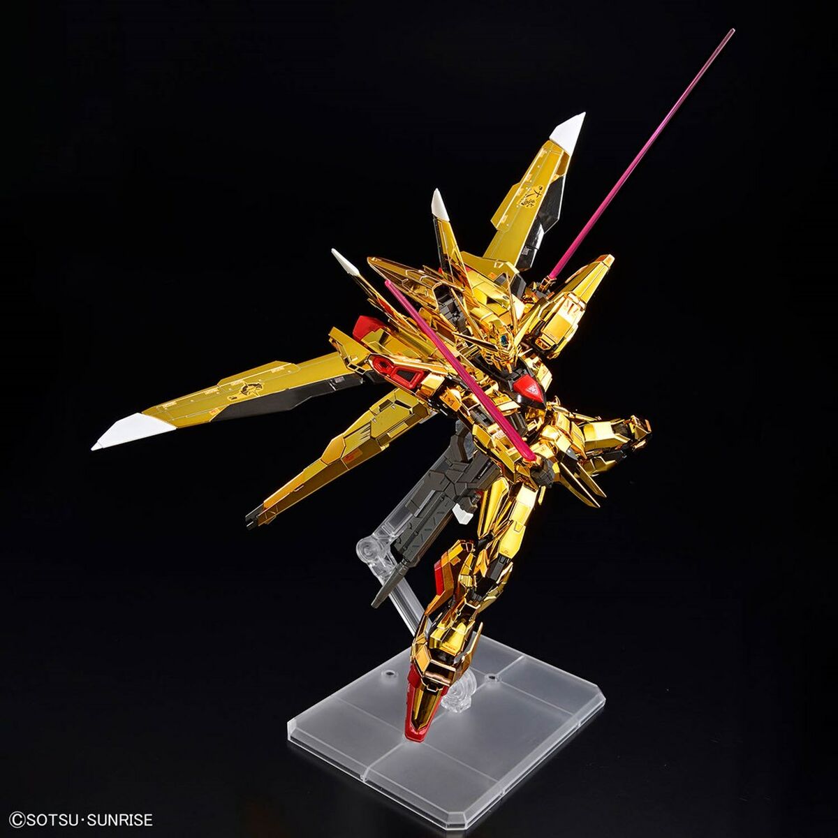 Figura Coleccionable Bandai RG 1/144 AKATSUKI GUNDAM OOWASHI unit Plástico Animación y anime