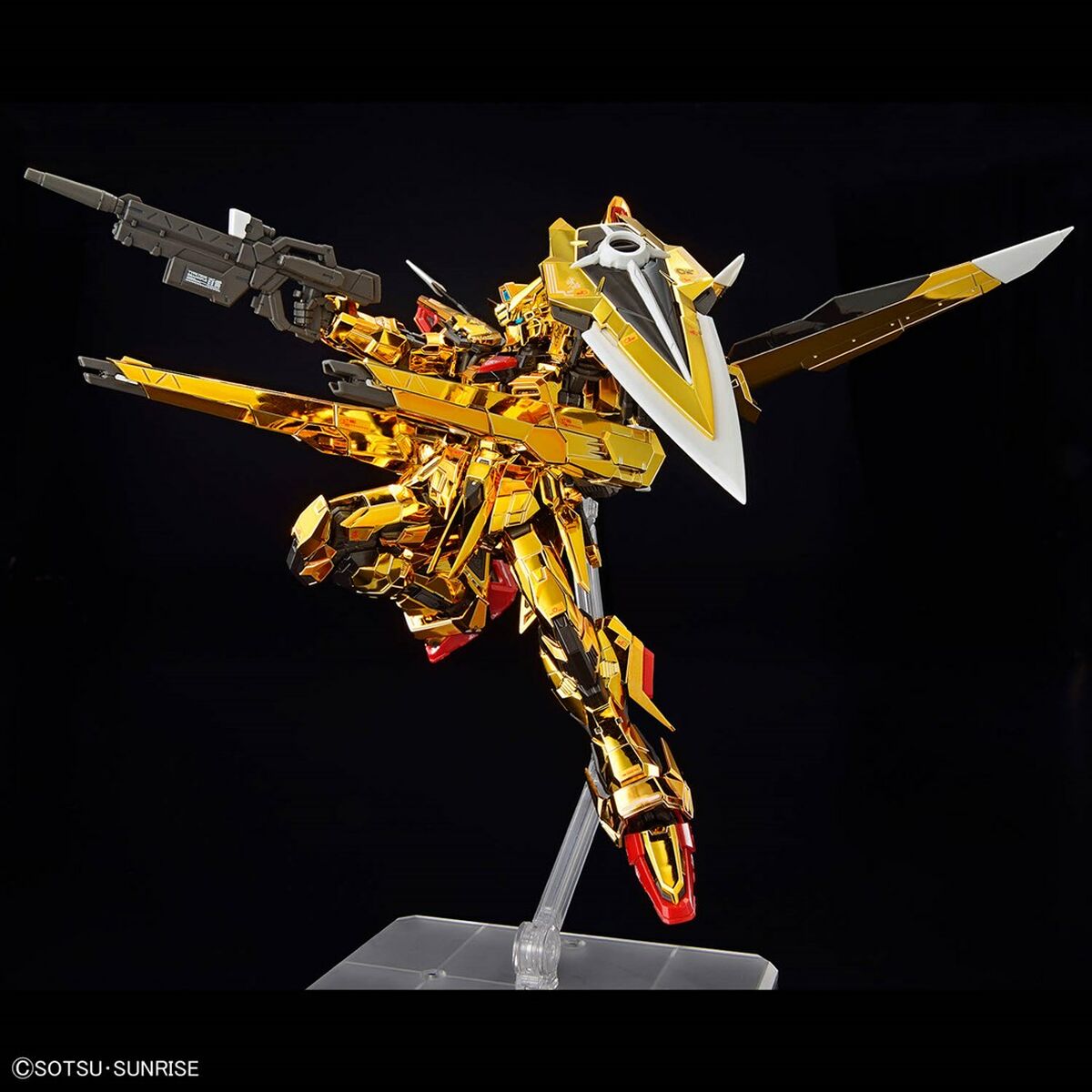 Figura Coleccionable Bandai RG 1/144 AKATSUKI GUNDAM OOWASHI unit Plástico Animación y anime