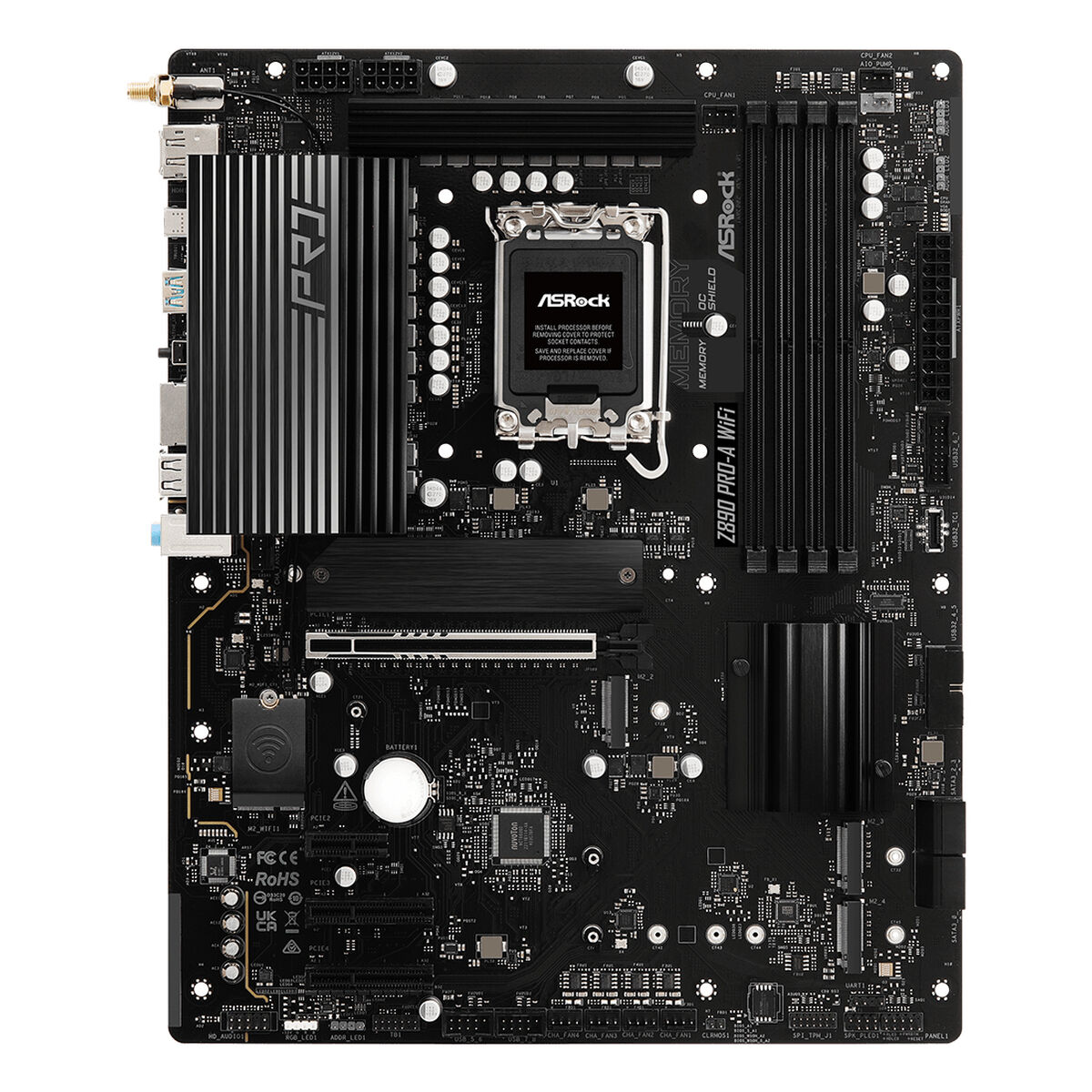 Placa Base ASRock Z890 Pro-A WiFi Intel Z890 LGA 1851