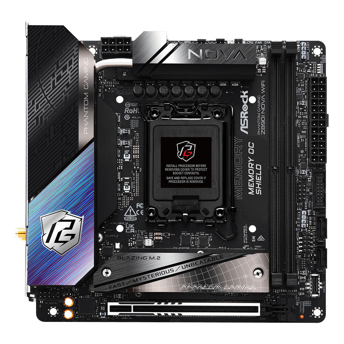 Placa Base ASRock Z890I Nova WiFi Intel Z890 LGA 1851