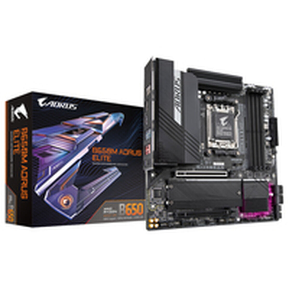 Placa Base Gigabyte B650M AORUS ELITE AMD B650 AMD AM5