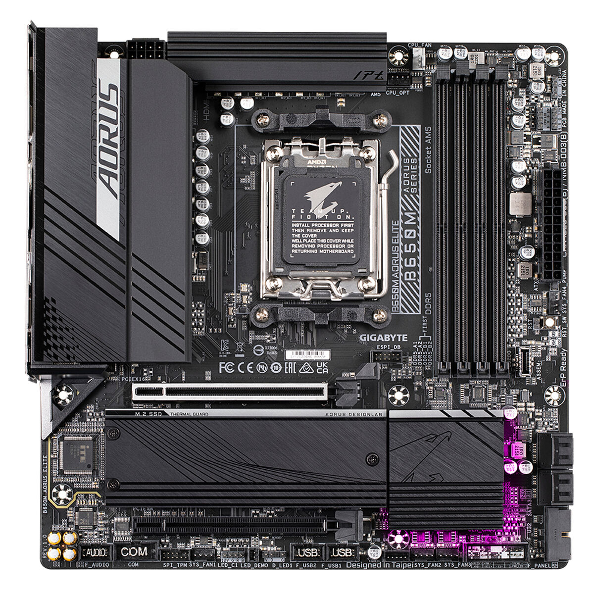 Placa Base Gigabyte B650M AORUS ELITE AMD B650 AMD AM5