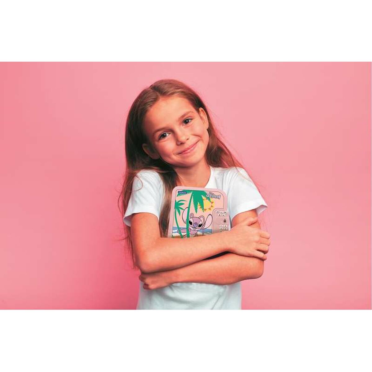 Juguete Interactivo Stitch Angel Rosa Agenda