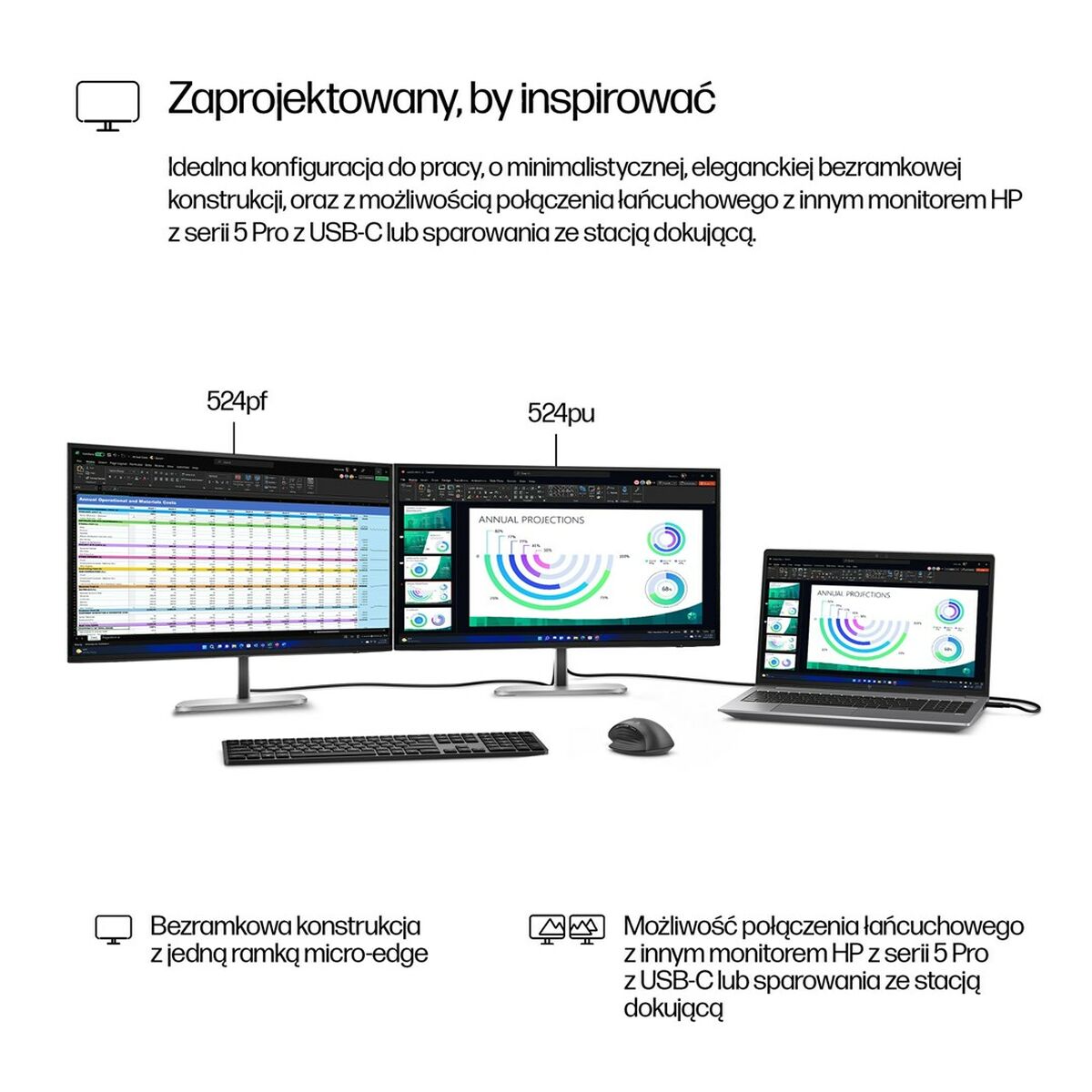 Monitor HP Series 5 Pro Full HD 23,8"
